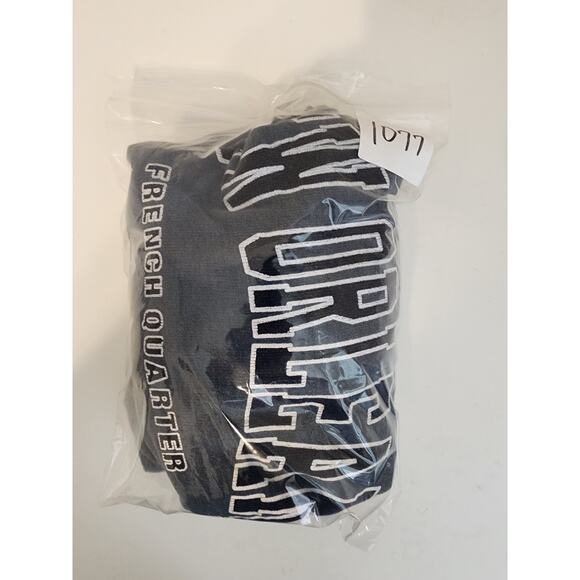 NEW ORLEANS French Quarter Blue Heavy Active Pullover Hoodie SZ M - Picture 10 of 10